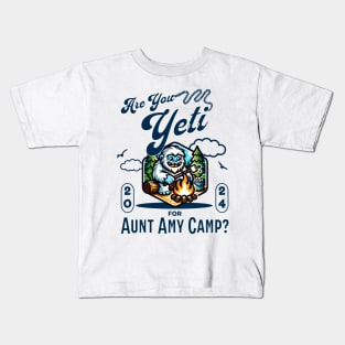 Aunt Amy Camp Kids T-Shirt